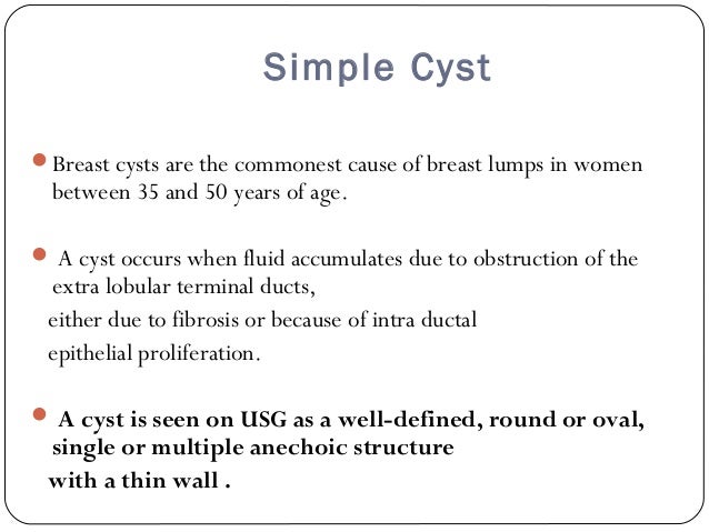 what causes cystic breast What causes cystic breast